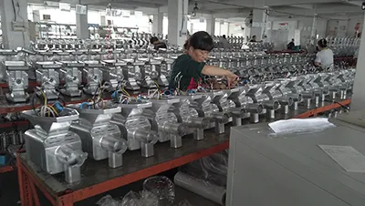Línea de producción de picadoras (molinos) de carne