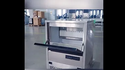Máquina de hielo con sistema de pulverización, ZBS-40