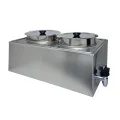 Calentador de alimentos para bufet (a gas)
