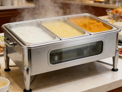 Calentador de alimentos para bufet (a gas)