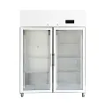 Vitrina refrigerada con puerta de vidrio
