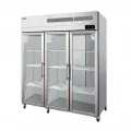 Vitrina refrigerada con puerta de vidrio
