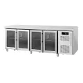 Vitrina refrigerada con puerta de vidrio