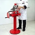 Rebanadora manual de volante