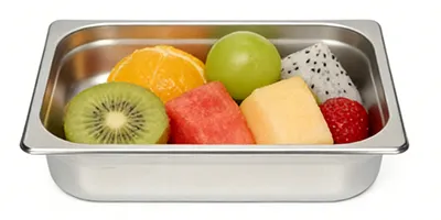 Recipiente Gastronorm de acero inoxidable (Recipientes para alimentos)