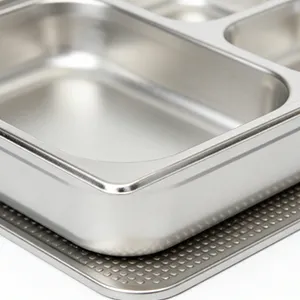 Recipiente Gastronorm de acero inoxidable (Recipientes para alimentos)