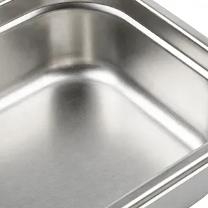 Recipiente Gastronorm de acero inoxidable (Recipientes para alimentos)